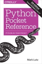 Okładka książki Python Pocket Reference. Python In Your Pocket. 5th Edition