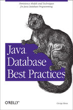 Okładka - Java Database Best Practices. Persistence Models and Techniques for Java Database Programming - George Reese