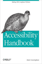 Okładka książki Accessibility Handbook