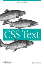 Okładka - CSS Text. Styling Your Words - Eric A. Meyer