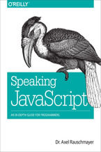 Okładka - Speaking JavaScript. An In-Depth Guide for Programmers - Axel Rauschmayer