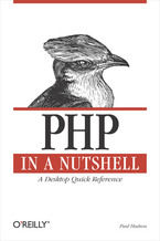 Okładka - PHP in a Nutshell - Paul Hudson