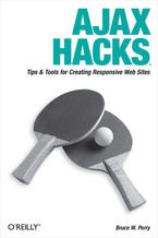 Okładka książki Ajax Hacks. Tips & Tools for Creating Responsive Web Sites