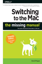 Okładka książki Switching to the Mac: The Missing Manual, Yosemite Edition