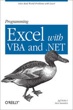 Okładka - Programming Excel with VBA and .NET - Jeff Webb, Steve Saunders