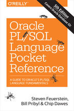 Okładka książki Oracle PL/SQL Language Pocket Reference. 5th Edition
