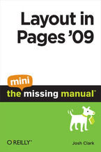 Okładka - Layout in Pages '09: The Mini Missing Manual - Josh Clark