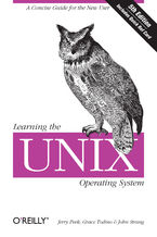 Okładka książki Learning the Unix Operating System. A Concise Guide for the New User. 5th Edition