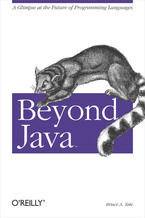 Okładka - Beyond Java - Bruce Tate
