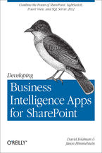 Okładka książki Developing Business Intelligence Apps for SharePoint. Combine the Power of SharePoint, LightSwitch, Power View, and SQL Server 2012