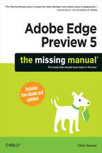 Okładka - Adobe Edge Preview 5: The Missing Manual - Chris Grover