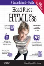 Okładka książki Head First HTML and CSS. A Learner's Guide to Creating Standards-Based Web Pages. 2nd Edition