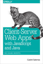 Okładka książki Client-Server Web Apps with JavaScript and Java