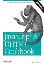 Okładka - JavaScript & DHTML Cookbook. Solutions & Examples for Web Programmers. 2nd Edition - Danny Goodman