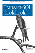 Okładka - Transact-SQL Cookbook - Ales Spetic, Jonathan Gennick