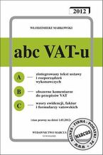 Okładka - ABC VAT-u 2012 - Włodzimierz Markowski