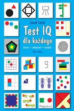 Okładka - Test IQ dla każdego - profesor Jacek Leluk