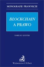 Okadka ksiki Blockchain a prawo