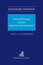 Okadka ksiki Fragmentacja prawa midzynarodowego