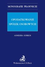 Opodatkowanie spółek osobowych