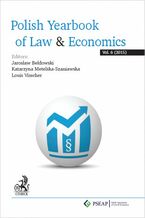 Okładka - Polish Yearbook of Law & Economics. Vol. 6 (2015) - Jarosław Bełdowski, Katarzyna Metelska-Szaniawska