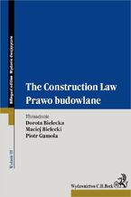 Okadka ksiki Prawo budowlane. The Construction Law. Wydanie 3