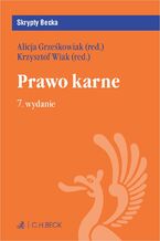 Okadka ksiki Prawo karne. Wydanie 7