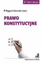 Okładka - Prawo konstytucyjne - Bogumił Szmulik