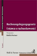 Okładka - Ustawa o rachunkowości. Rechnungslegungsgesetz. Wydanie 5 - . Rödl & Partner