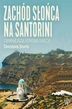 Okadka ksiki Zachd soca na Santorini