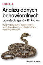 Okładka - Analiza danych behawioralnych przy użyciu języków R i Python - Florent Buisson