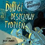 Okładka - Długi deszczowy tydzień - Jerzy Broszkiewicz