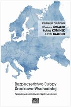 Okadka ksiki Bezpieczestwo Europy rodkowo-Wschodniej. Perspektywa narodowa i midzynarodowa
