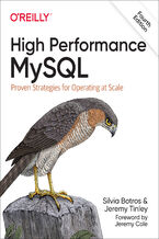 Okładka - High Performance MySQL. 4th Edition - Silvia Botros, Jeremy Tinley