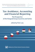 Okładka - Avoidance, Accounting and Financial Reporting. The Perspective of the Visegrad Group Countries and Serbia - Piotr Luty