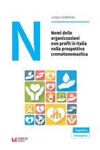 Okadka ksiki Nomi delle organizzazioni non profit in Italia nella prospettiva crematonomastica