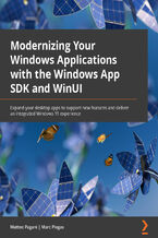 Okładka książki Modernizing Your Windows Applications with the Windows App SDK and WinUI
