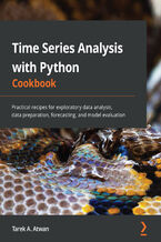 Okładka książki Time Series Analysis with Python Cookbook