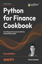 Okładka książki Python for Finance Cookbook - Second Edition