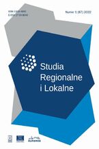 Okładka - Studia Regionalne i Lokalne nr 1(87)/2022 - Mariusz E. Sokołowicz, Darina Dvornichenko, Borce Trenovski, Gunter Merdzan, Filip Peovski, Abdul Nadjib, Oemar Madri Bafadhal, Anang Dwi Santoso, Marcin Wajda, Maria Bednarek-Szczepańska