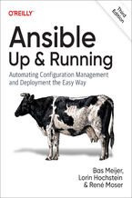 Okładka - Ansible: Up and Running. 3rd Edition - Bas Meijer, Lorin Hochstein, René Moser
