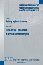 Okładka - Okładziny i posadzki z płytek ceramicznych - Jacek Popczyk