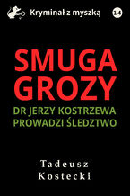 Okładka - Smuga grozy - Tadeusz Kostecki