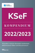 Okładka - KSeF - Kompendium 2022/2023 - Kinga Jańczak