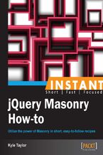 Okładka książki Instant jQuery Masonry How-to
