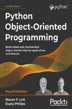 Okładka książki Python Object-Oriented Programming - Fourth Edition