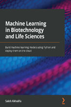Okładka książki Machine Learning in Biotechnology and Life Sciences