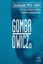 Okładka - Dziennik 1953-1969 - Witold Gombrowicz