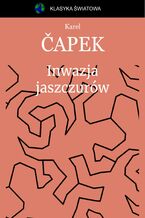 Okładka - Inwazja jaszczurów - Karel Čapek