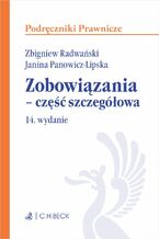 Okładka - Zobowiązania - część szczegółowa - Janina Panowicz-Lipska, Zbigniew Radwański